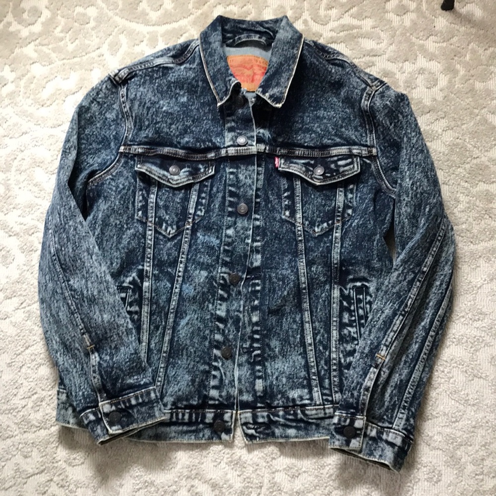 Levi's Jean Jacket - Stonewash Sz L